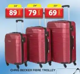 Grand Hyper Market CHRIS BECKER FIBRE TROLLEY 24" offer