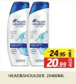 Al Madina Hypermarket HEAD&SHOULDER 2X400ML offer