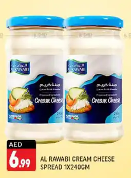 Shaklan AL RAWABI CREAM CHEESE SPREAD 1X240GM offer