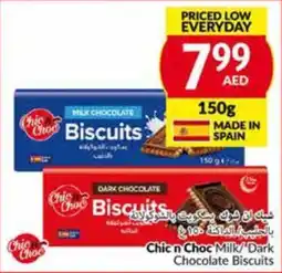Viva Chíc n Choc Milk Dark Chocolate Biscuits 150g offer