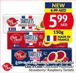 Viva Chic n Choc Chocolate Hazelnut Strawberry Raspberry Tartlets 150g offer