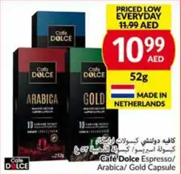 Viva Cafe Dolce Espresso Arabica Gold Capsule 52g offer
