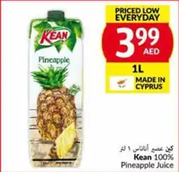 Viva Kean 100% Pineapple Juice 1L offer