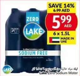 Viva Lake Zero Sodium Water 6X1.5L offer