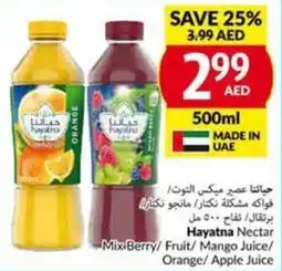 Viva Hayatna Nectar Mix Berry Fruit Mango Juice Orange Apple Juice 500ML offer