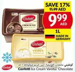 Viva Confetti Ice Cream Vanilla Chocolate 1l offer