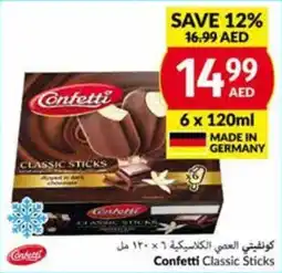 Viva Confetti Classic Sticks 6x120ml offer