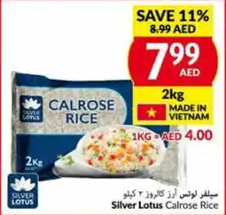 Viva Silver Lotus Calrose Rice 2kg offer