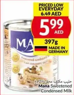 Viva Mana Sweetened Condensed Milk 397g offer