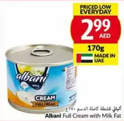 Albani Full Cream with Milk Fat 170g