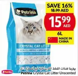 Viva Petrina Crystal Cat Litter Unscented 6L offer