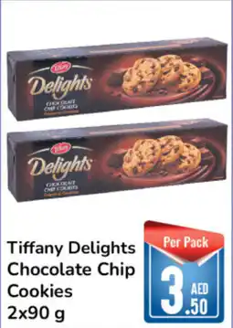 Day To Day Tiffany Delights Chocolate Chip Cookies 2x90 g offer