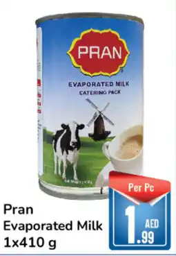 Day To Day Pran Evaporated Milk 1x410g offer