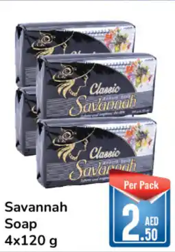 Day To Day Savannah Soap 4x120g offer