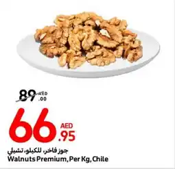 Carrefour Walnuts PremiumWalnuts Premium, Per Kg, Chile Per Kg offer