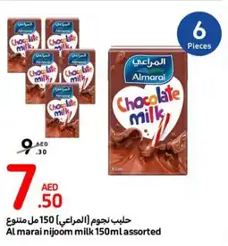 Carrefour Al Marai Nijoom Milk 150mL assorted offer
