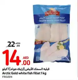 Carrefour Arctic Gold White Fish Fillet 1kg offer