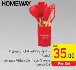 Safeer Market Homeway Kitchen Chef 12pcs Silicone Utensils Set offer