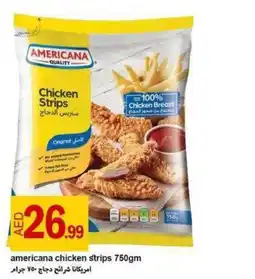 Rawabi Market americana chicken strips 750gm offer