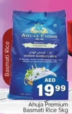 City Retail Supermarket Ahuja Premium Basmati Rice 5kg offer