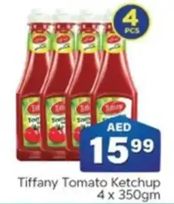 City Retail Supermarket Tiffany Tomato Ketchup 4 x 350gm offer