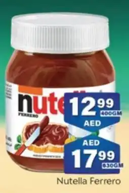 City Retail Supermarket Nutella Ferrero 400GM offer
