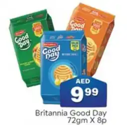 City Retail Supermarket Britannia Good Day 72gm X 8p offer