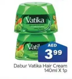 City Retail Supermarket Dabur Vatika Hair Cream 140ml X 1p offer