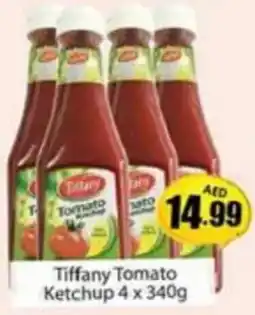 Amber Tiffany Tomato Ketchup 4 x 340g offer