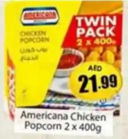 Americana Chicken Popcorn 2 x 400g
