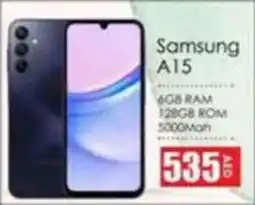 Amber Samsung A15 offer