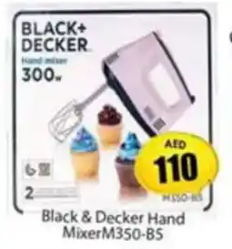 Amber Black & Decker Hand MixerM350-BS offer