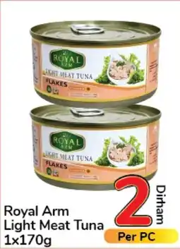 Day To Day Royal Arm Light Meat Tuna 1x170g offer