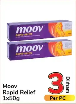 Day To Day Moov Rapid Relief 1x50g offer