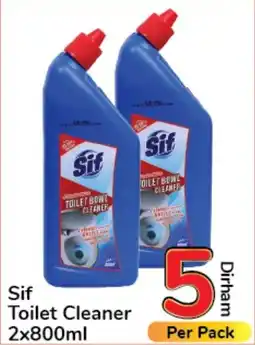 Day To Day Sif Toilet Cleaner 2x800ml offer