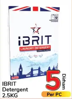 Day To Day IBRIT Detergent 2.5KG offer
