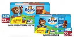 Almaya supermarket BARNI CHOCOLATE 30GM X 12PCS / BARNI MILK 30GMX12 offer