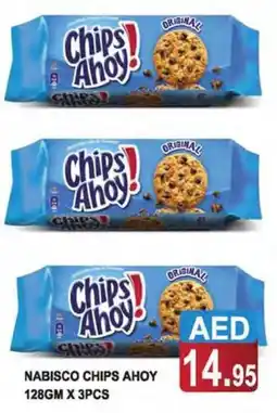 Almaya supermarket NABISCO CHIPS AHOY 128GM X 3PCS offer