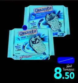Union Coop Quanta Mini Ice Cream Stick Peanut / Almond Multi Pack 6 x 50mL offer