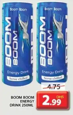 Grand Hyper Market BOOM BOOM ENERGY DRINK 250ML offer