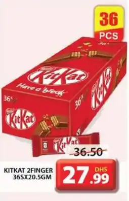 Grand Hyper Market KITKAT 2 FINGER 36S X 20.5GM offer