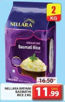 Grand Hyper Market NELLARA BIRYANI BASMATI RICE 2KG offer