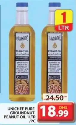Grand Hyper Market UNICHEF PURE GROUNDNUT PEANUT OIL 1LTR / PC offer