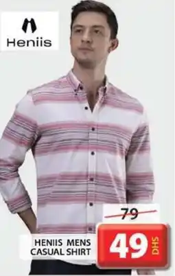 Grand Hyper Market HENIIS MENS CASUAL SHIRT offer