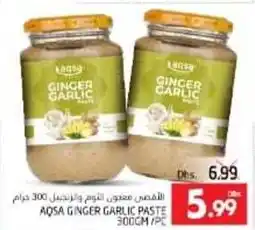 Pasons AQSA GINGER GARLIC PASTE 300GM/PC offer