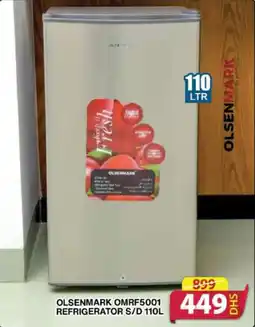 Grand Mall Sharjah OLSENMARK OMRF5001 REFRIGERATOR S/D 110L offer