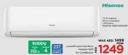 Nesto Hisense Split Air Conditioner offer