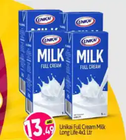 Bigmart Unikai Full Cream Milk Long Life 4x1 Ltr offer