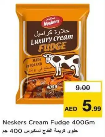 Nesto Neskers Cream Fudge 400Gm offer