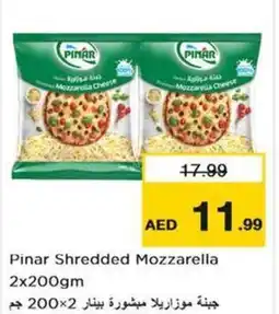 Nesto Pinar Shredded Mozzarella 2x200gm offer